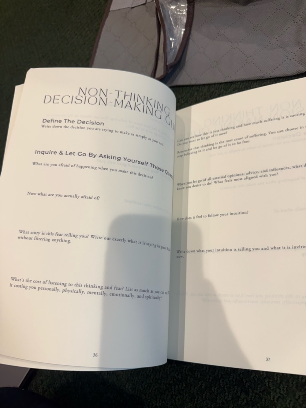 Healing Anxiety & Overthinking Journal & Workbook by Joseph Nguyen - White Cover - Picture 6 of 6